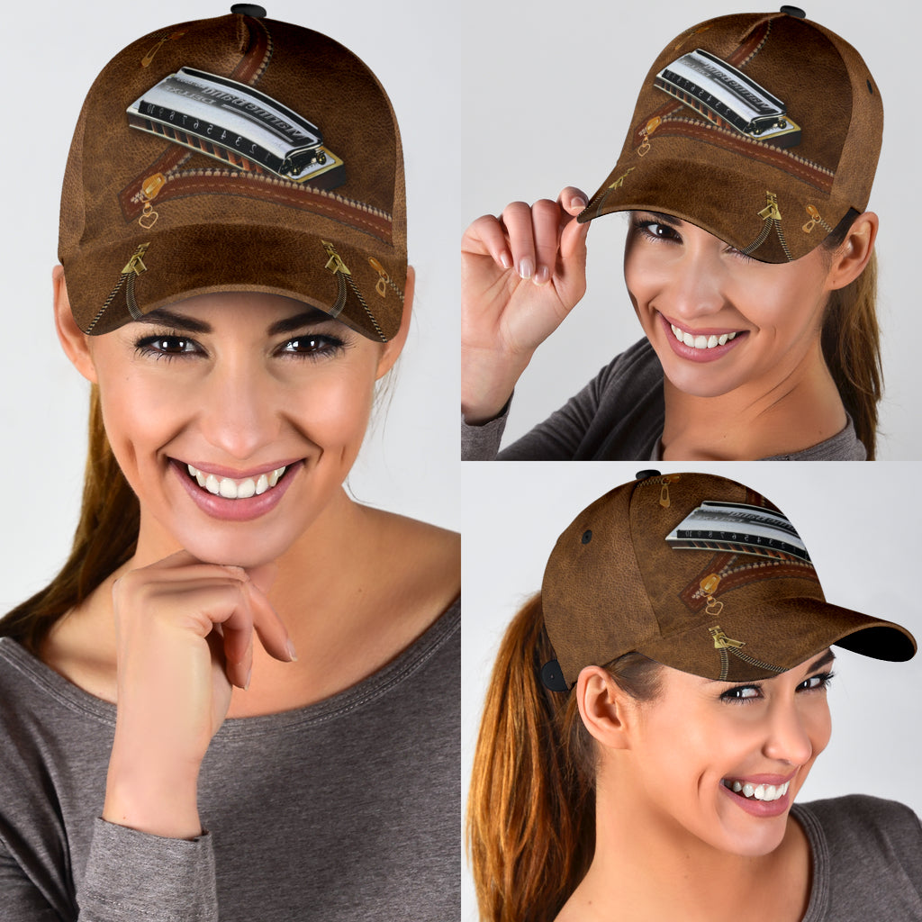 Harmonica Classic Cap Trucker Hats Custom Hats Gifts For Men & Women