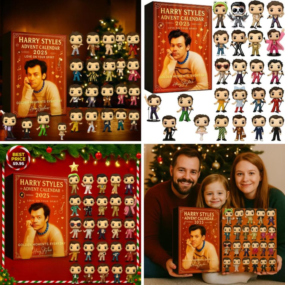 Harry Advent Calendar 2025, Christmas Countdown Advent Calendar Gift Box