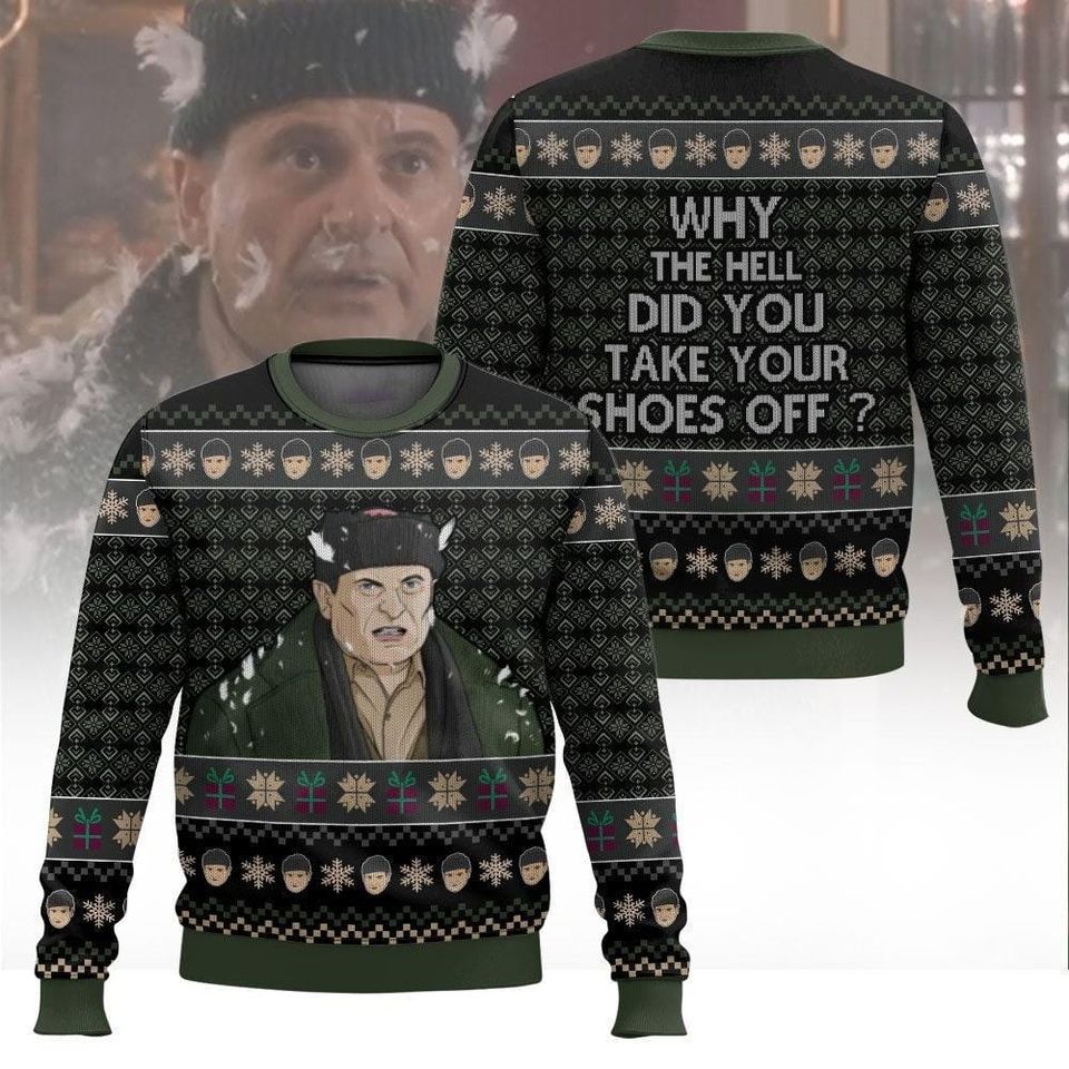 Harry Lyme Home Alone Christmas Ugly Sweater, Kevin McCallister