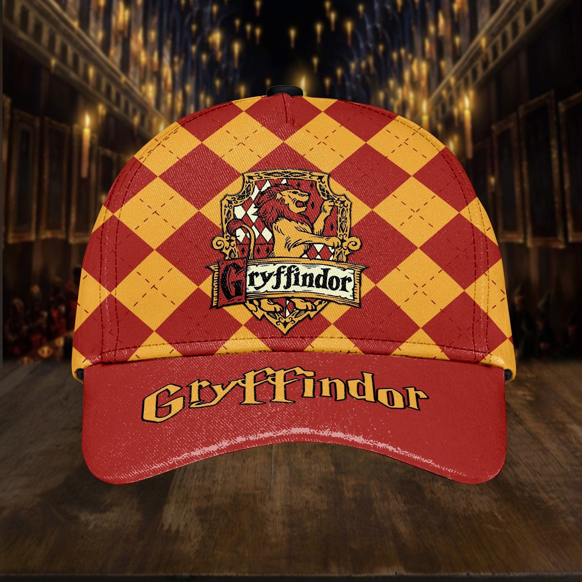 Harry Potter Gryffindor Custom Cap Trucker Hats Custom Hats Gifts For Men & Women