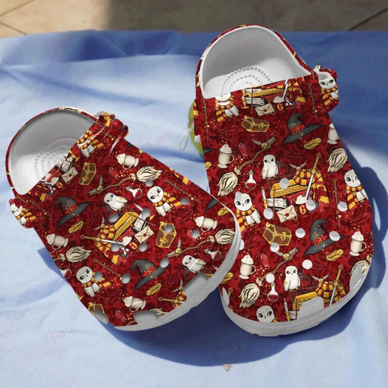 Harry Potter Movie Crocs Crocband Clogs Shoes Comfortable For Men Women and Kids