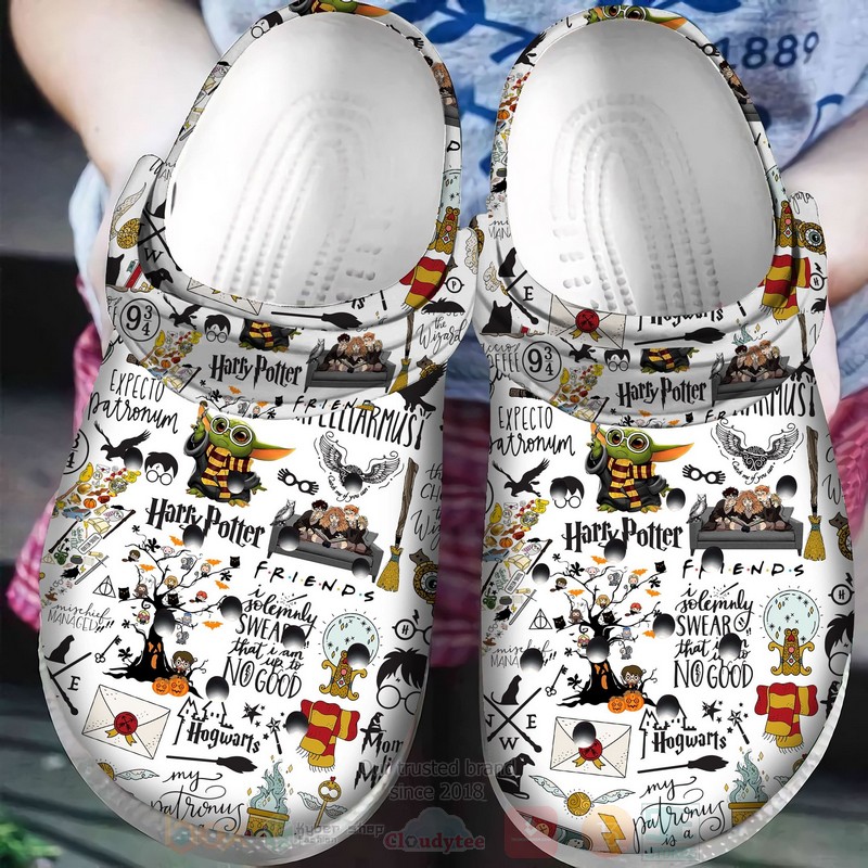 Harry Potter Movie Crocs Crocband Clogs Shoes Comfortable For Men Women and Kids