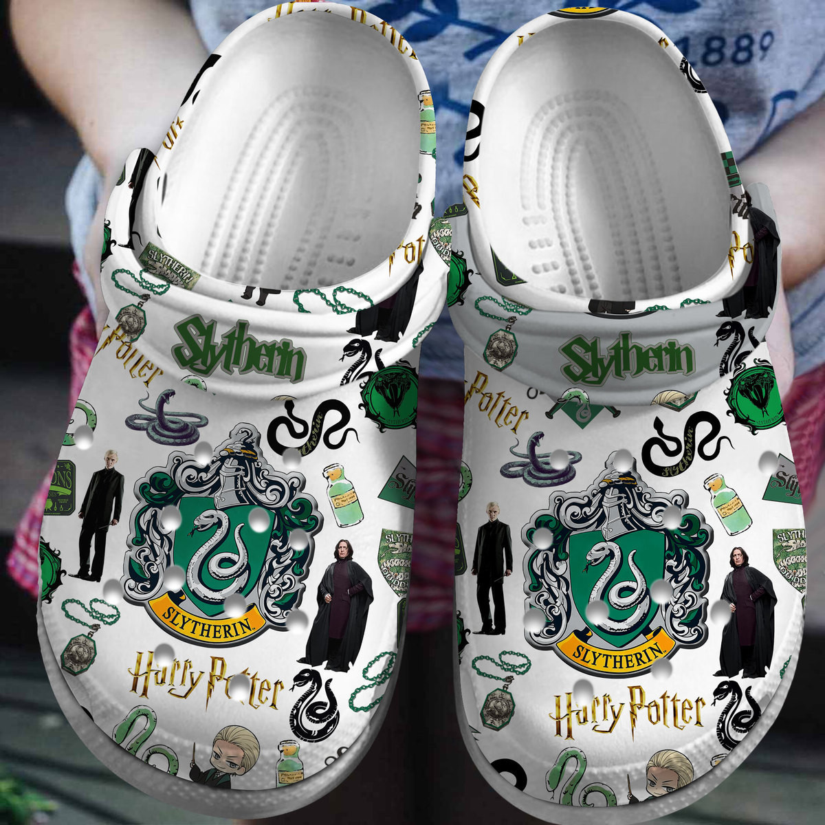 Harry Potter Movie Crocs Crocband Clogs Shoes Comfortable For Men Women and Kids