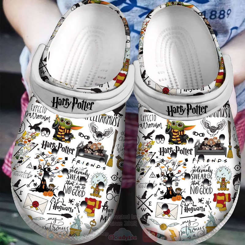Harry Potter Movie Crocs Crocband Clogs Shoes Comfortable For Men Women and Kids