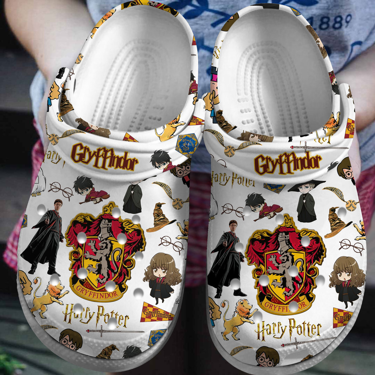 Harry Potter Movie Crocs Crocband Clogs Shoes Comfortable For Men Women and Kids