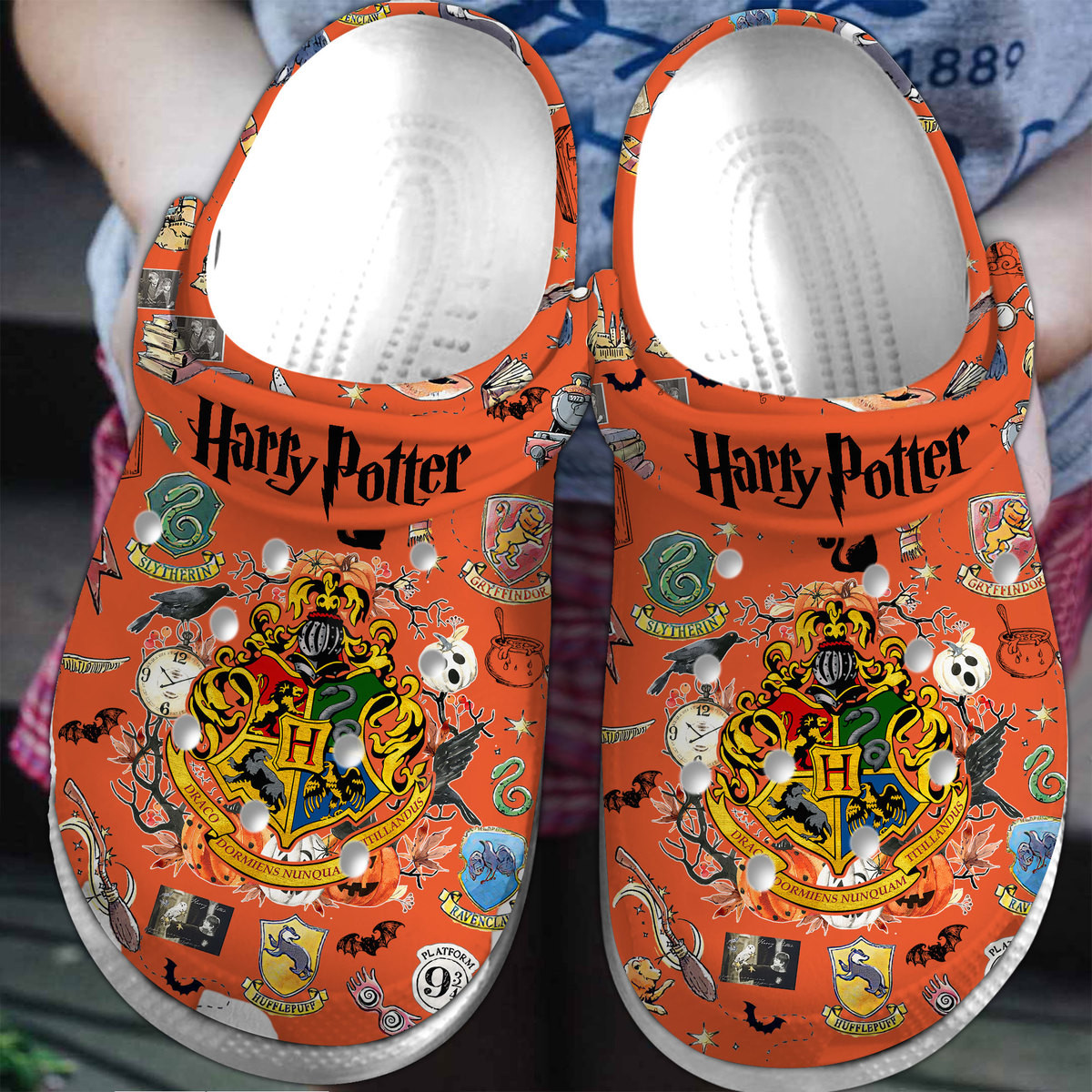 Harry Potter Movie Crocs Crocband Clogs Shoes Comfortable For Men Women and Kids