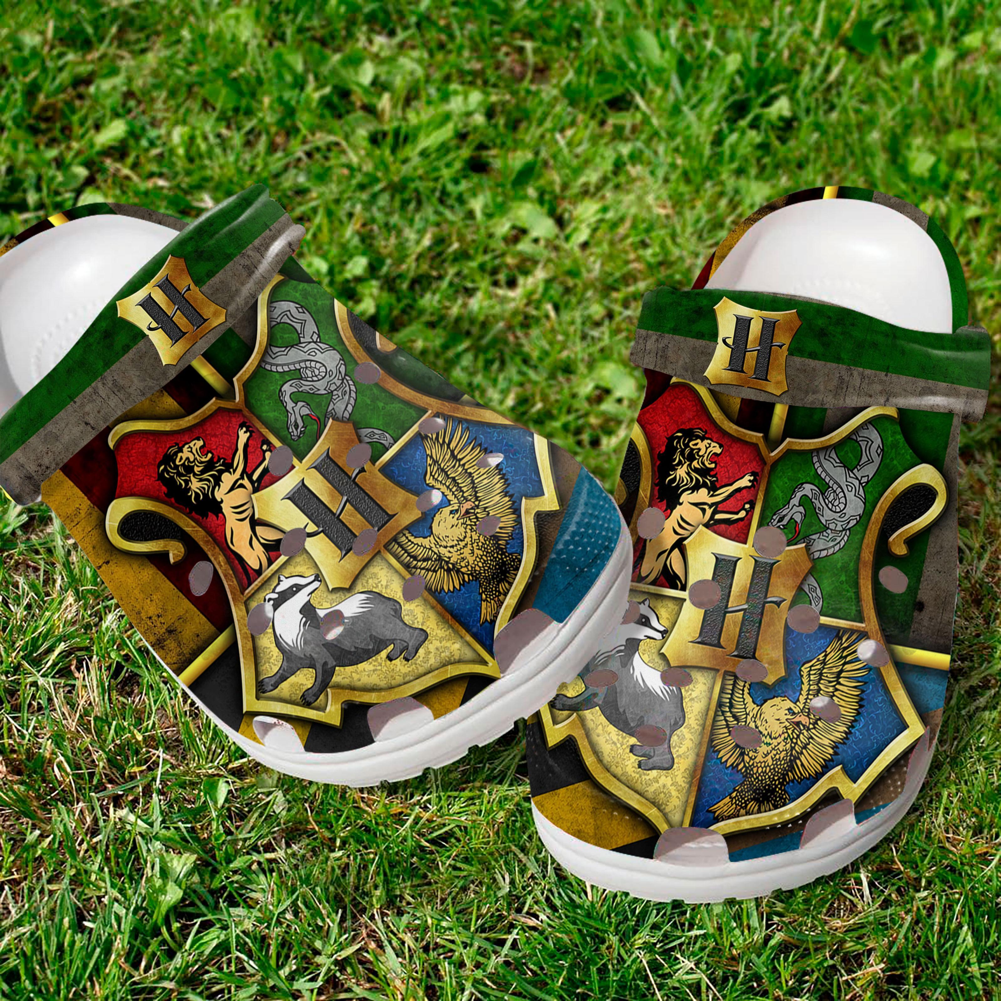 Harry Potter Movie Crocs Crocband Clogs Shoes Comfortable For Men Women and Kids