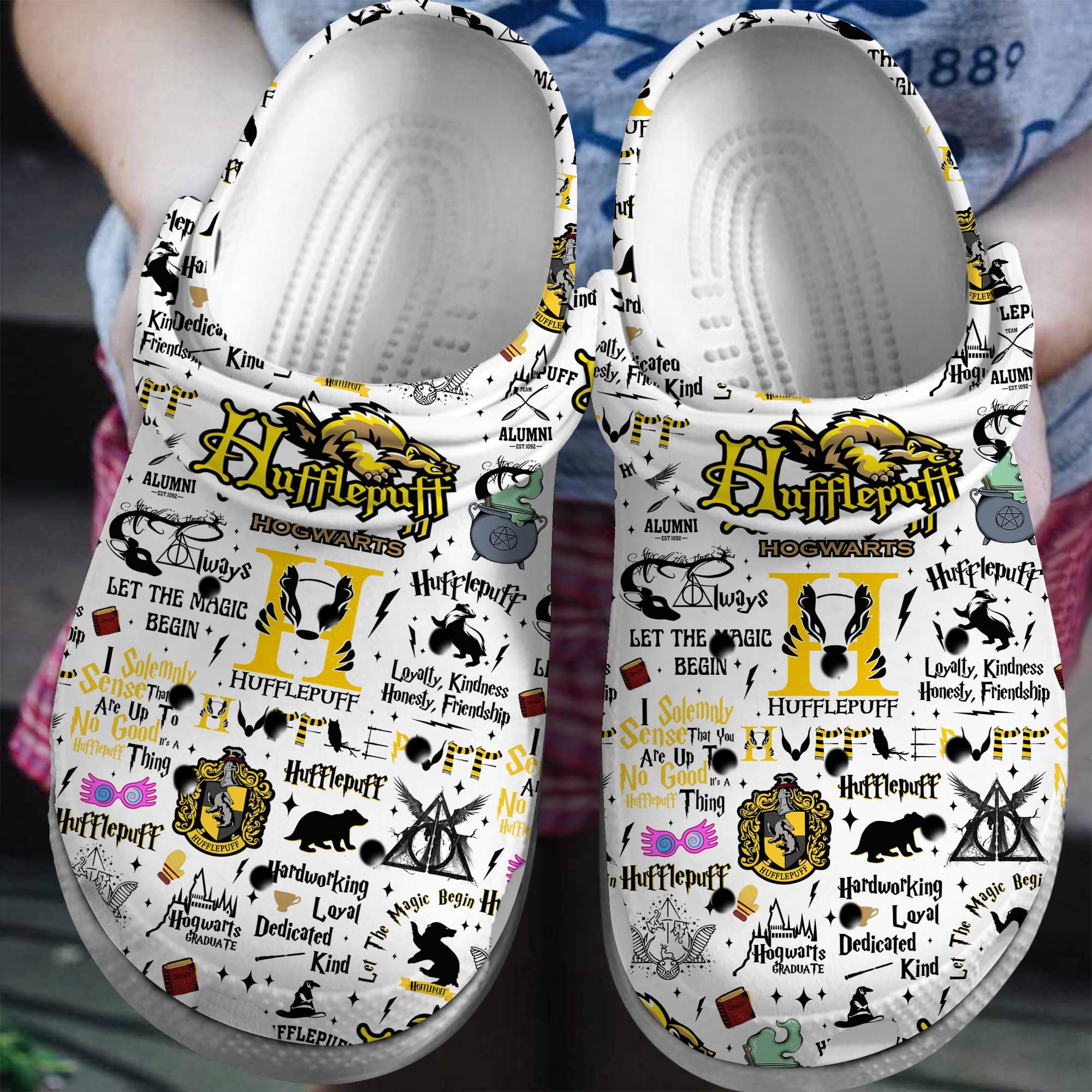 Harry Potter Movie Crocs Crocband Clogs Shoes Comfortable For Men Women and Kids