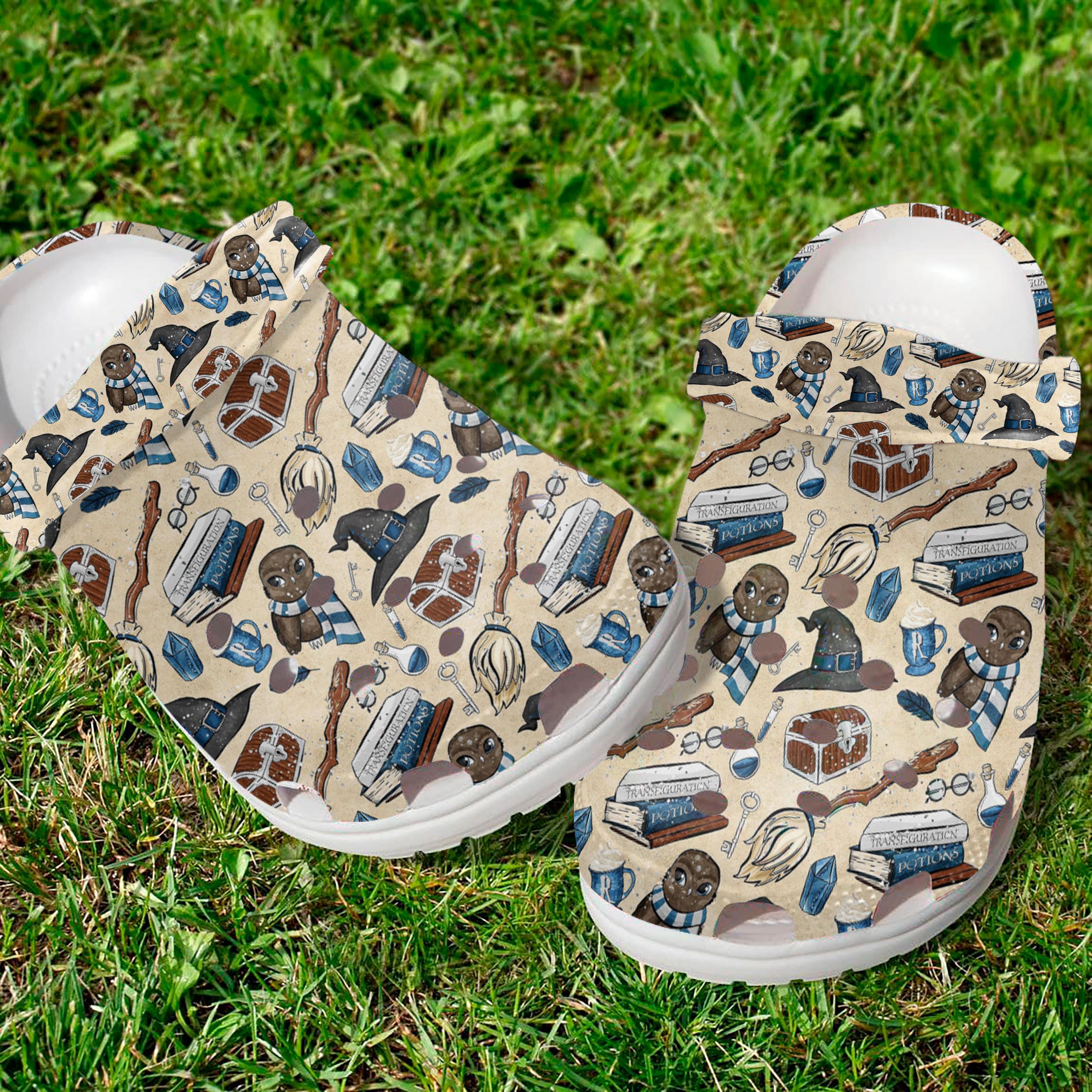 Harry Potter Movie Crocs Crocband Clogs Shoes Comfortable For Men Women and Kids