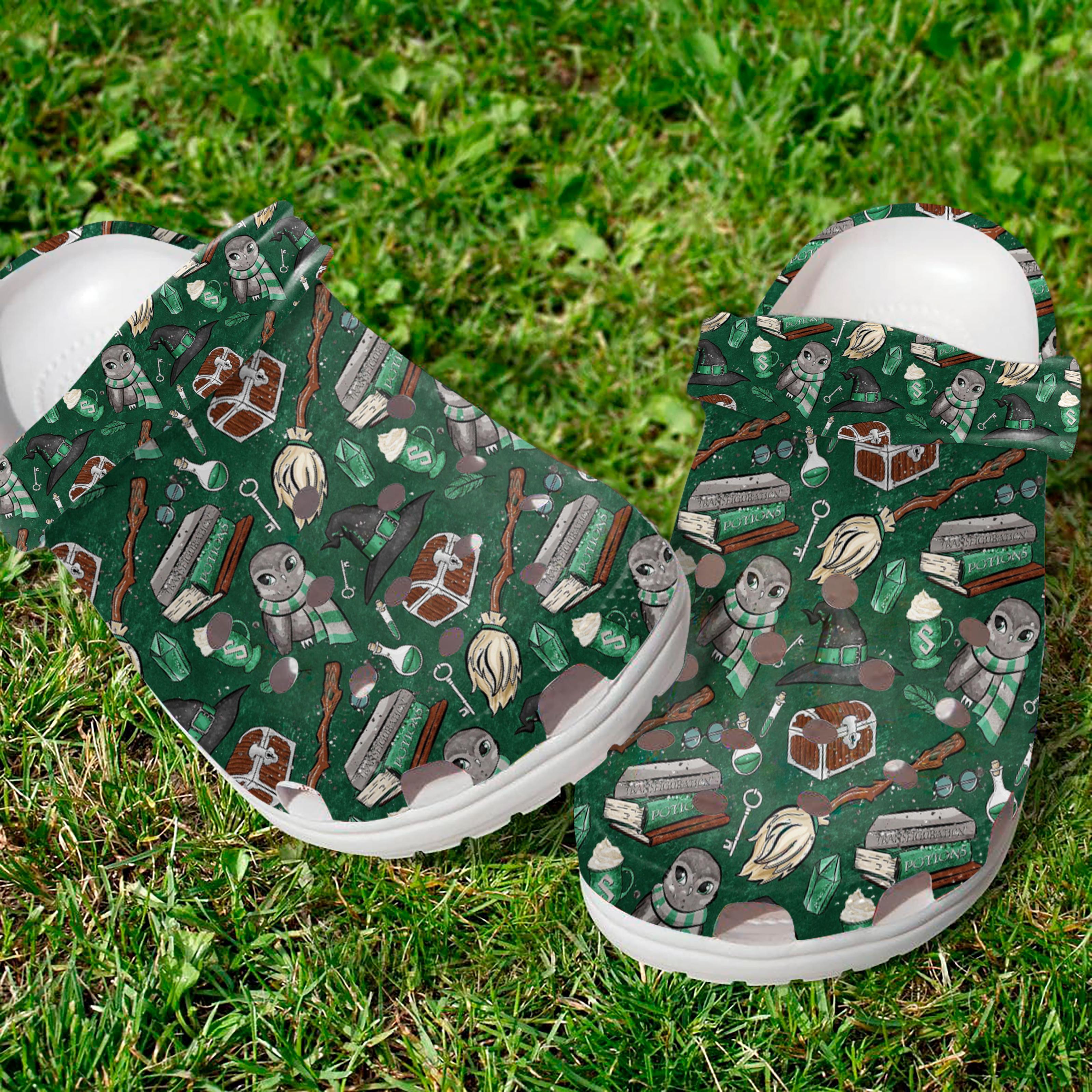 Harry Potter Movie Crocs Crocband Clogs Shoes Comfortable For Men Women and Kids