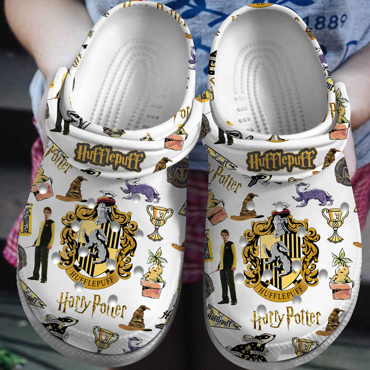 Harry Potter Movie Crocs Crocband Clogs Shoes Comfortable For Men Women and Kids