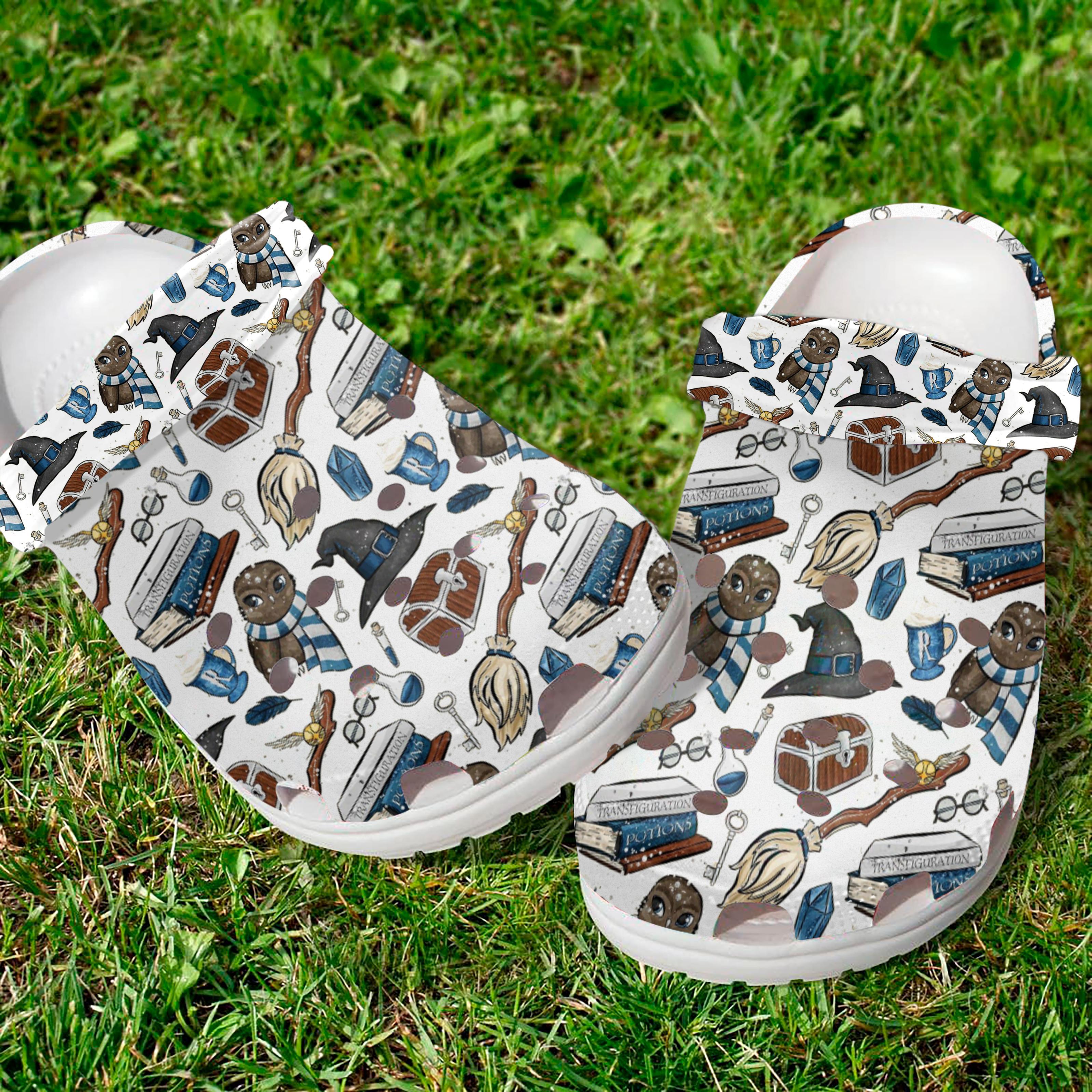 Harry Potter Movie Crocs Crocband Clogs Shoes Comfortable For Men Women and Kids