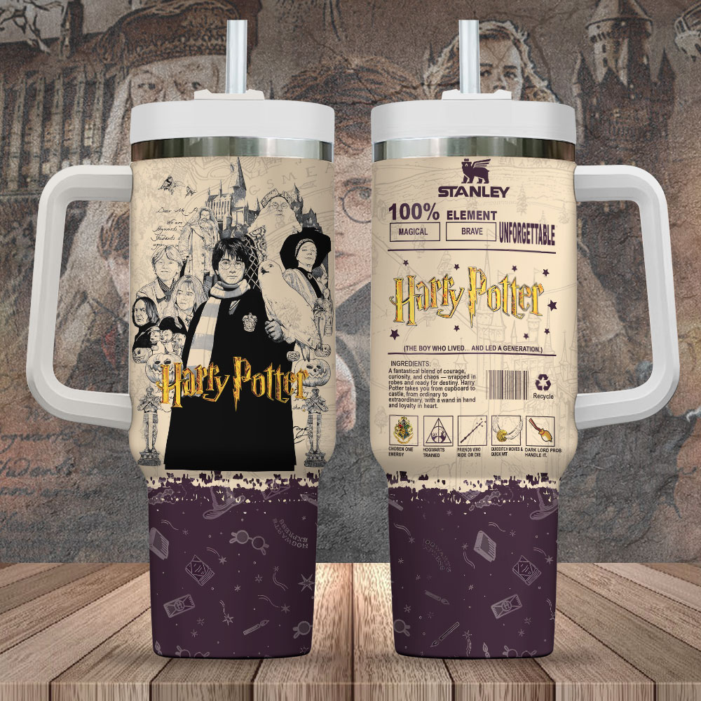 Harry Potter Movies Custom Stanley Cup 40 oz 30 oz Tumbler With HandleTVC2301248