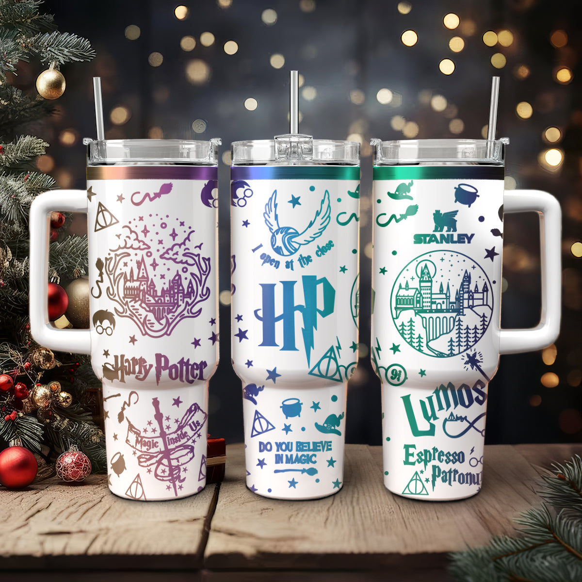 Harry Potter Movies Custom Stanley Cup 40 oz 30 oz Tumbler With HandleTVC2301425