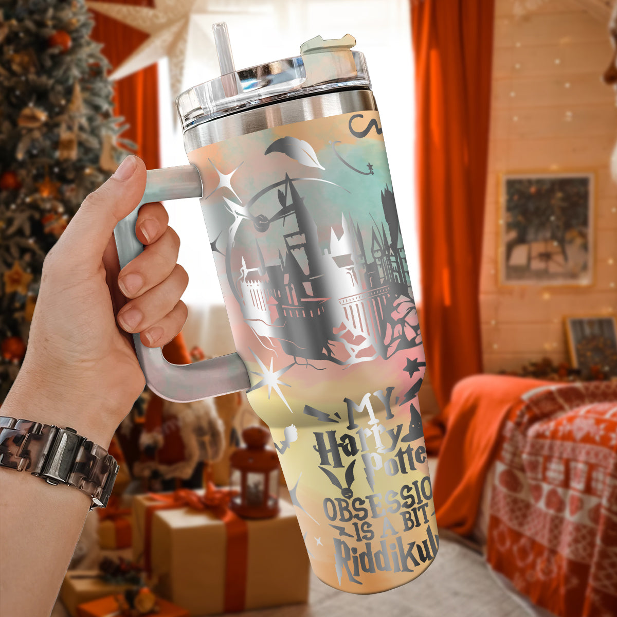 Harry Potter Movies Custom Stanley Cup 40 oz 30 oz Tumbler With HandleTVC2301425