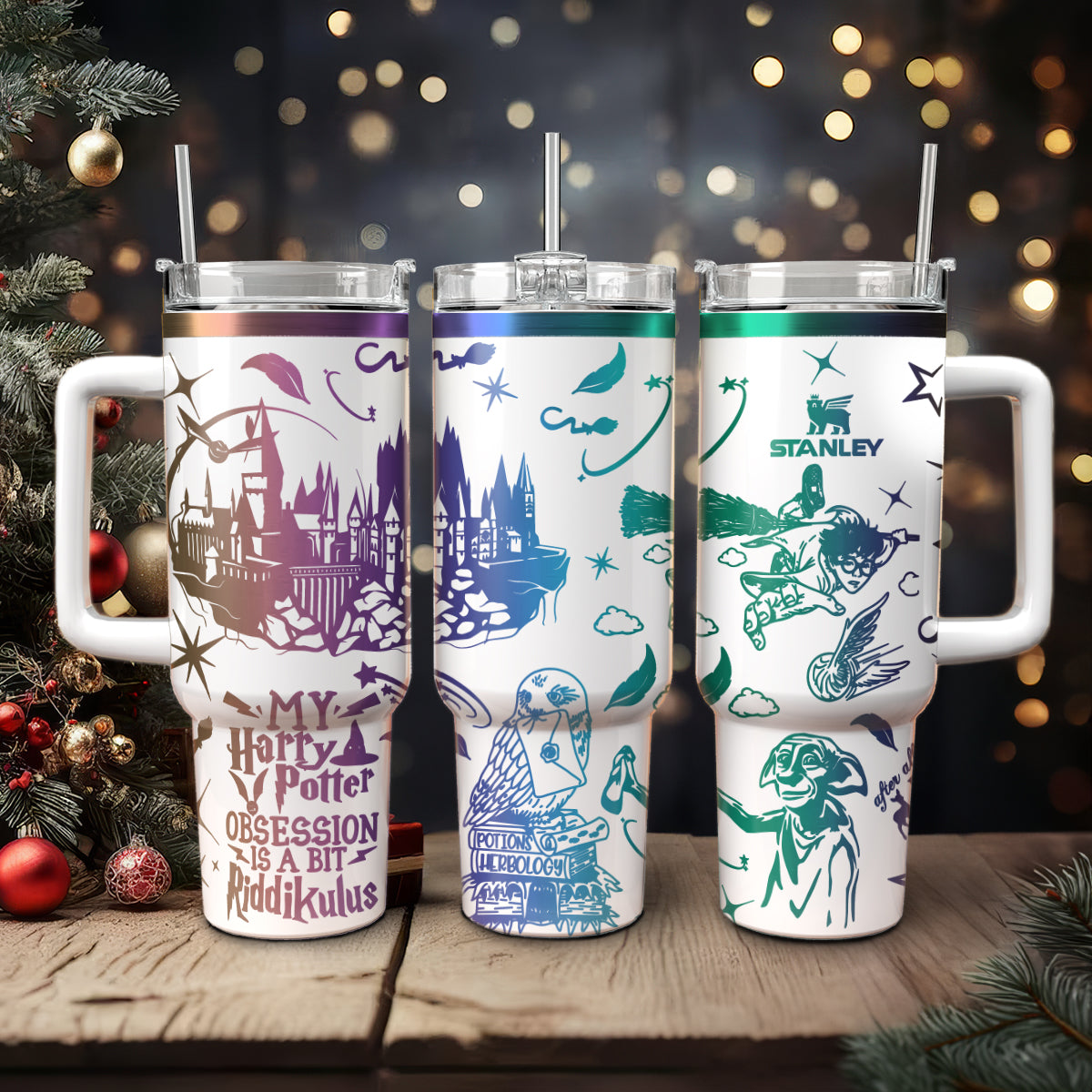 Harry Potter Movies Custom Stanley Cup 40 oz 30 oz Tumbler With HandleTVC2301425