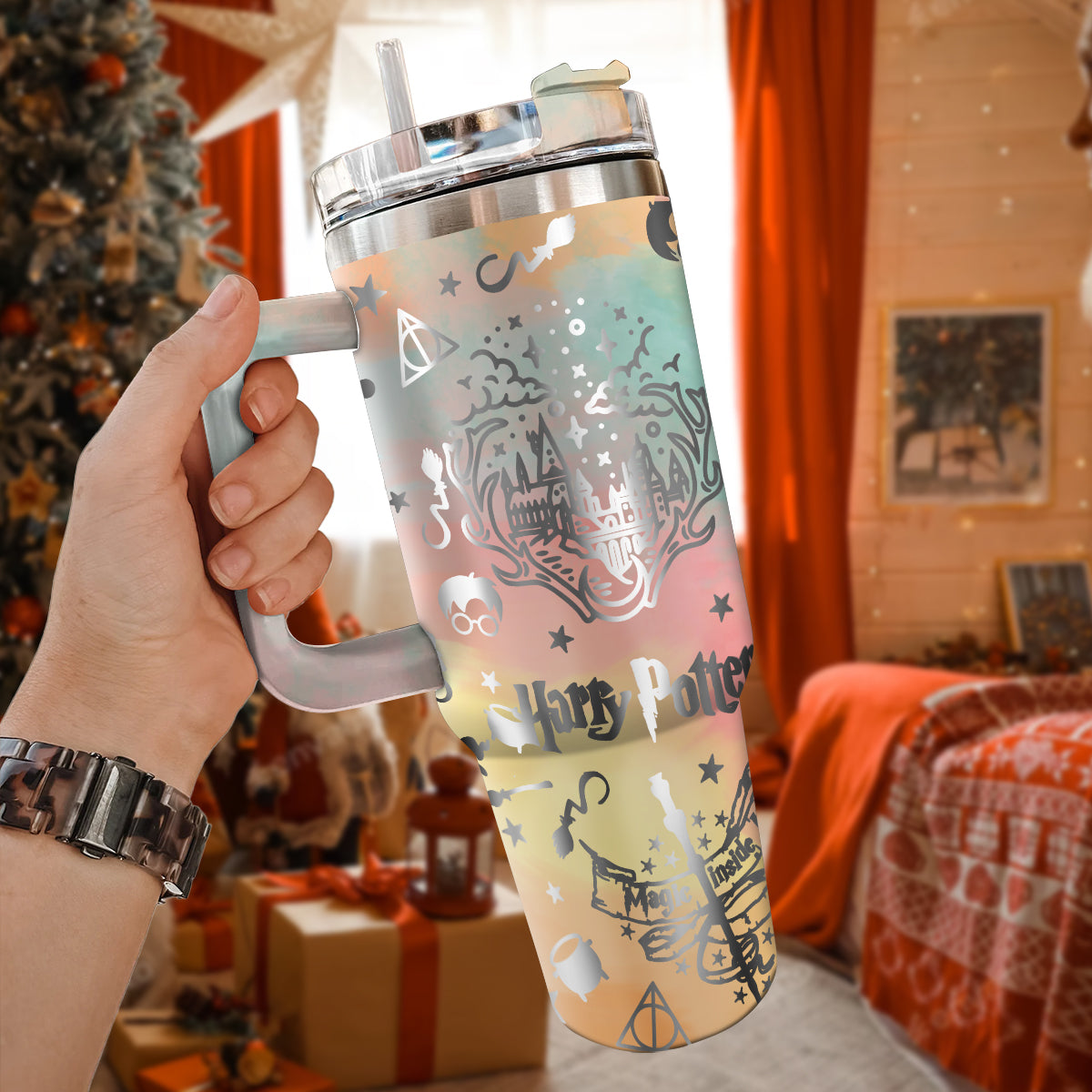 Harry Potter Movies Custom Stanley Cup 40 oz 30 oz Tumbler With HandleTVC2301425