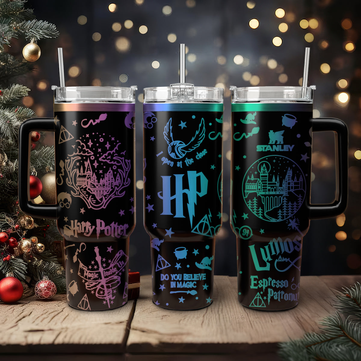 Harry Potter Movies Custom Stanley Cup 40 oz 30 oz Tumbler With HandleTVC2301425