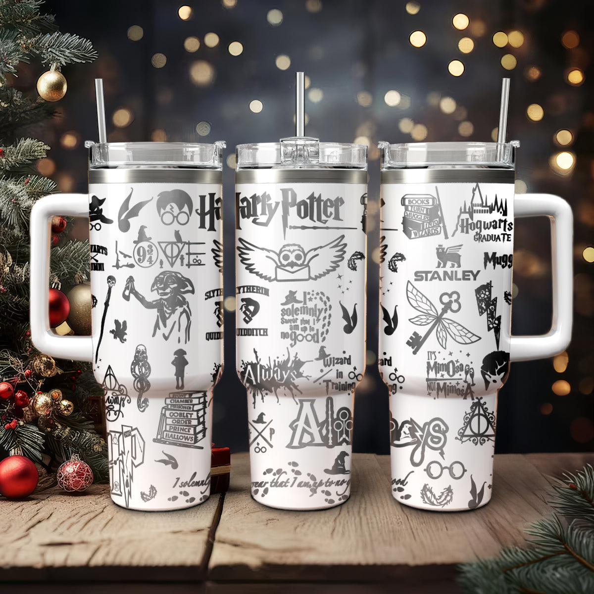 Harry Potter Movies Custom Stanley Cup 40 oz 30 oz Tumbler With HandleTVC2301426