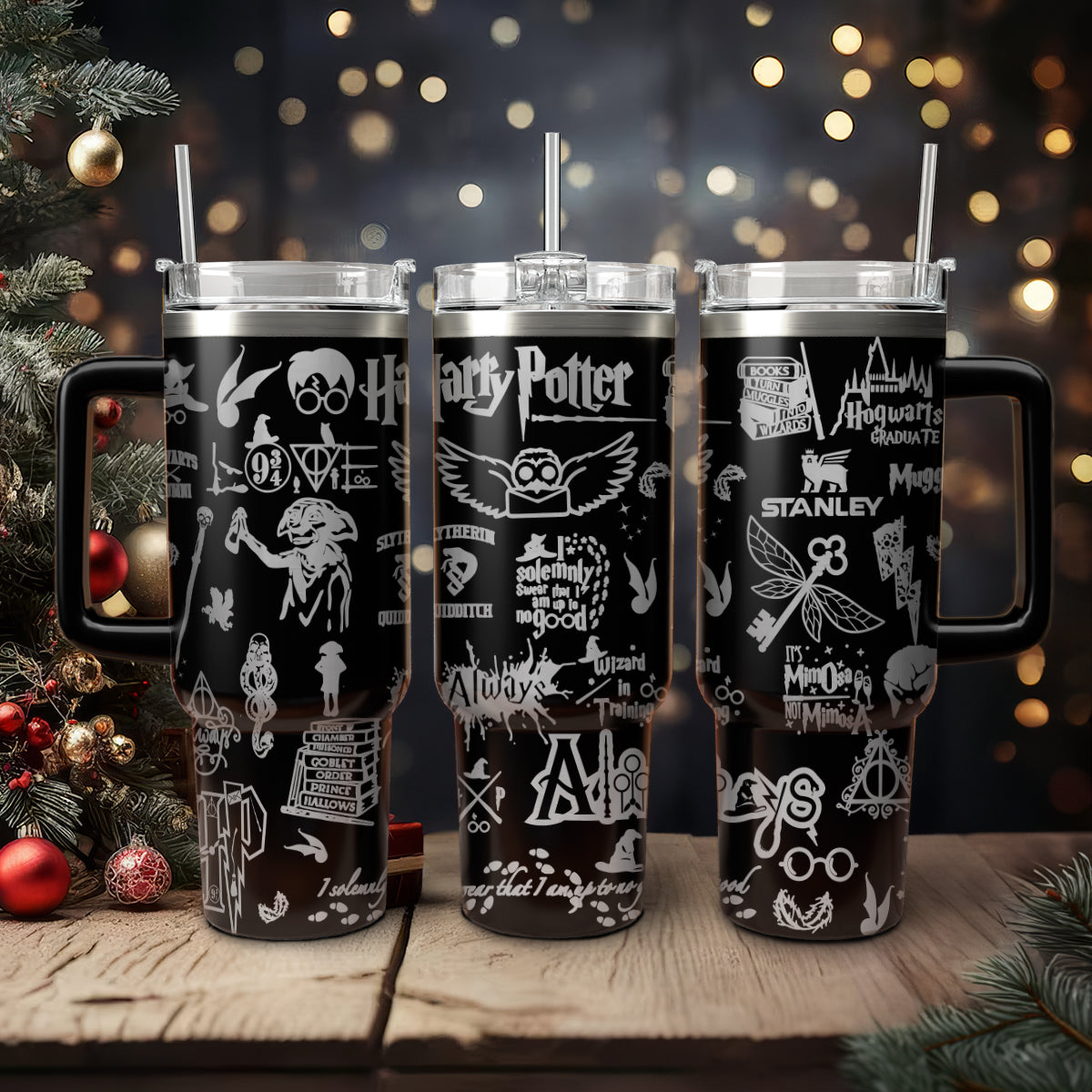 Harry Potter Movies Custom Stanley Cup 40 oz 30 oz Tumbler With HandleTVC2301426