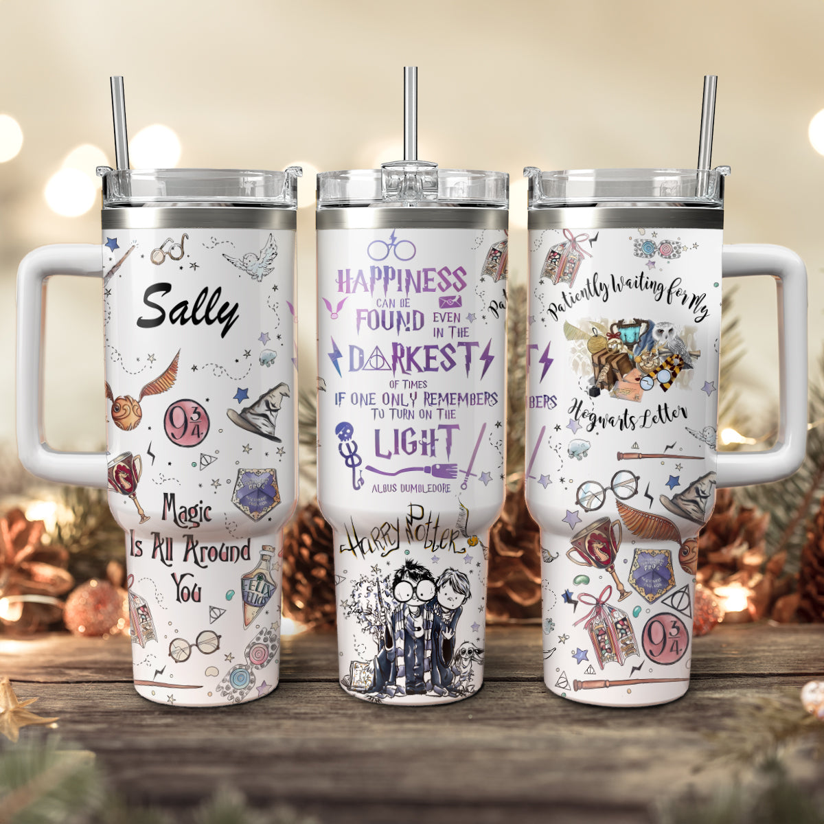 Harry Potter Movies Custom Stanley Cup 40 oz 30 oz Tumbler With HandleTVC2301427