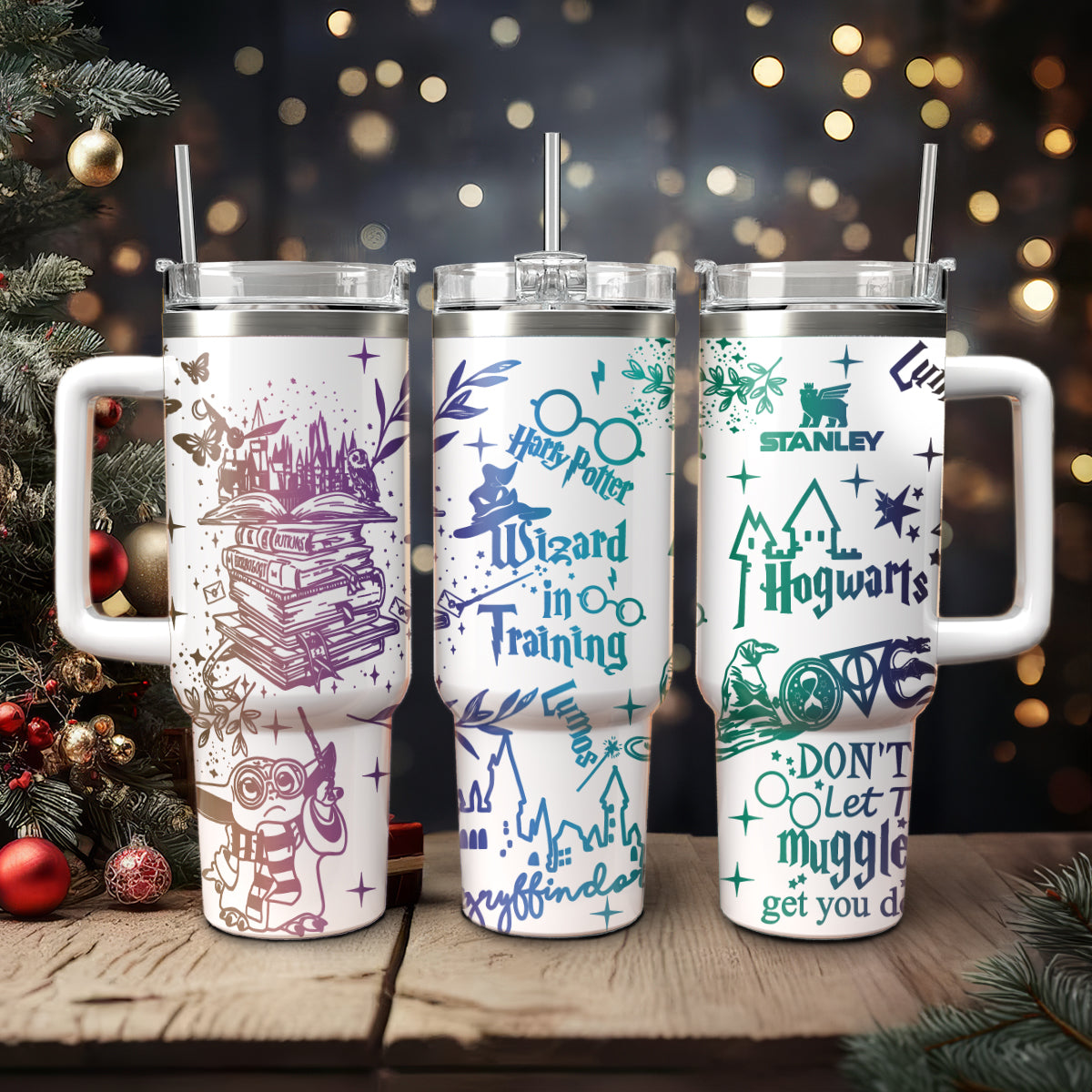 Harry Potter Movies Custom Stanley Cup 40 oz 30 oz Tumbler With HandleTVC2301427