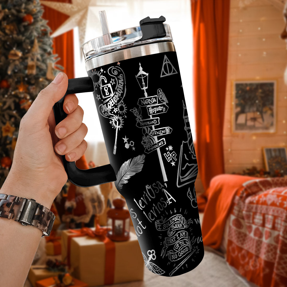 Harry Potter Movies Custom Stanley Cup 40 oz 30 oz Tumbler With HandleTVC2301427