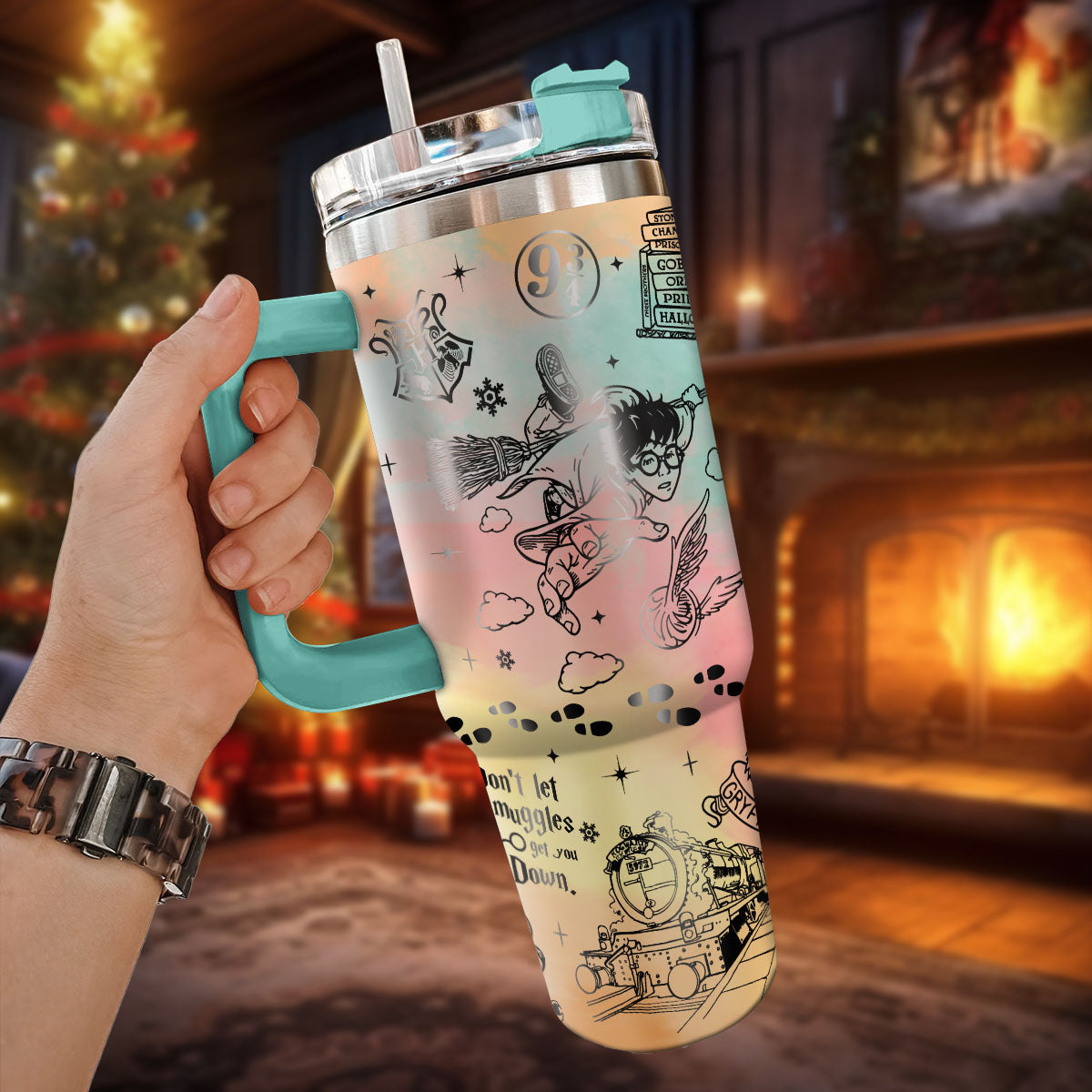 Harry Potter Movies Custom Stanley Cup 40 oz 30 oz Tumbler With HandleTVC2301428