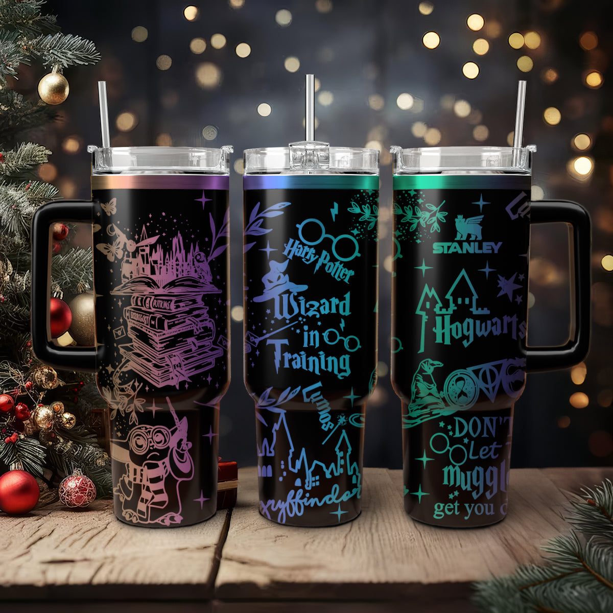 Harry Potter Movies Custom Stanley Cup 40 oz 30 oz Tumbler With HandleTVC2301428