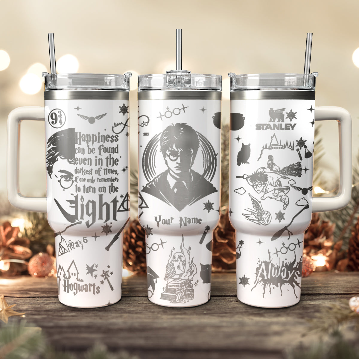 Harry Potter Movies Custom Stanley Cup 40 oz 30 oz Tumbler With HandleTVC2301431