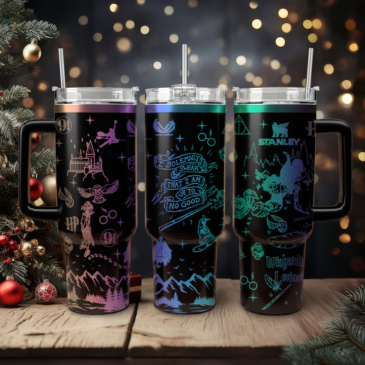 Harry Potter Movies Custom Stanley Cup 40 oz 30 oz Tumbler With HandleTVC2301431