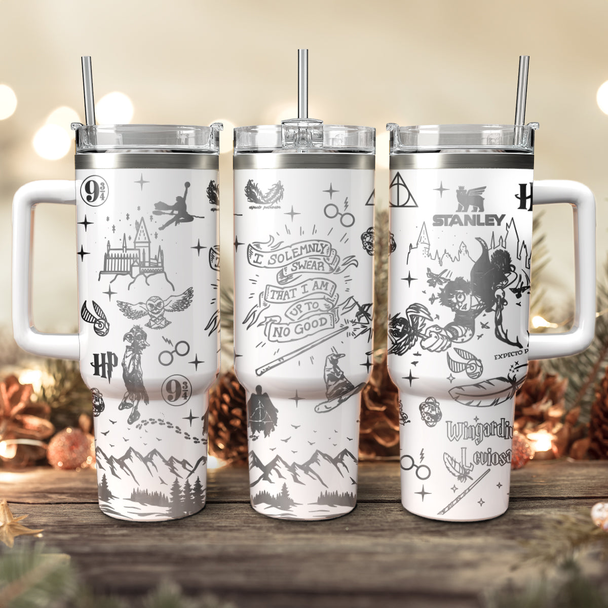 Harry Potter Movies Custom Stanley Cup 40 oz 30 oz Tumbler With HandleTVC2301431