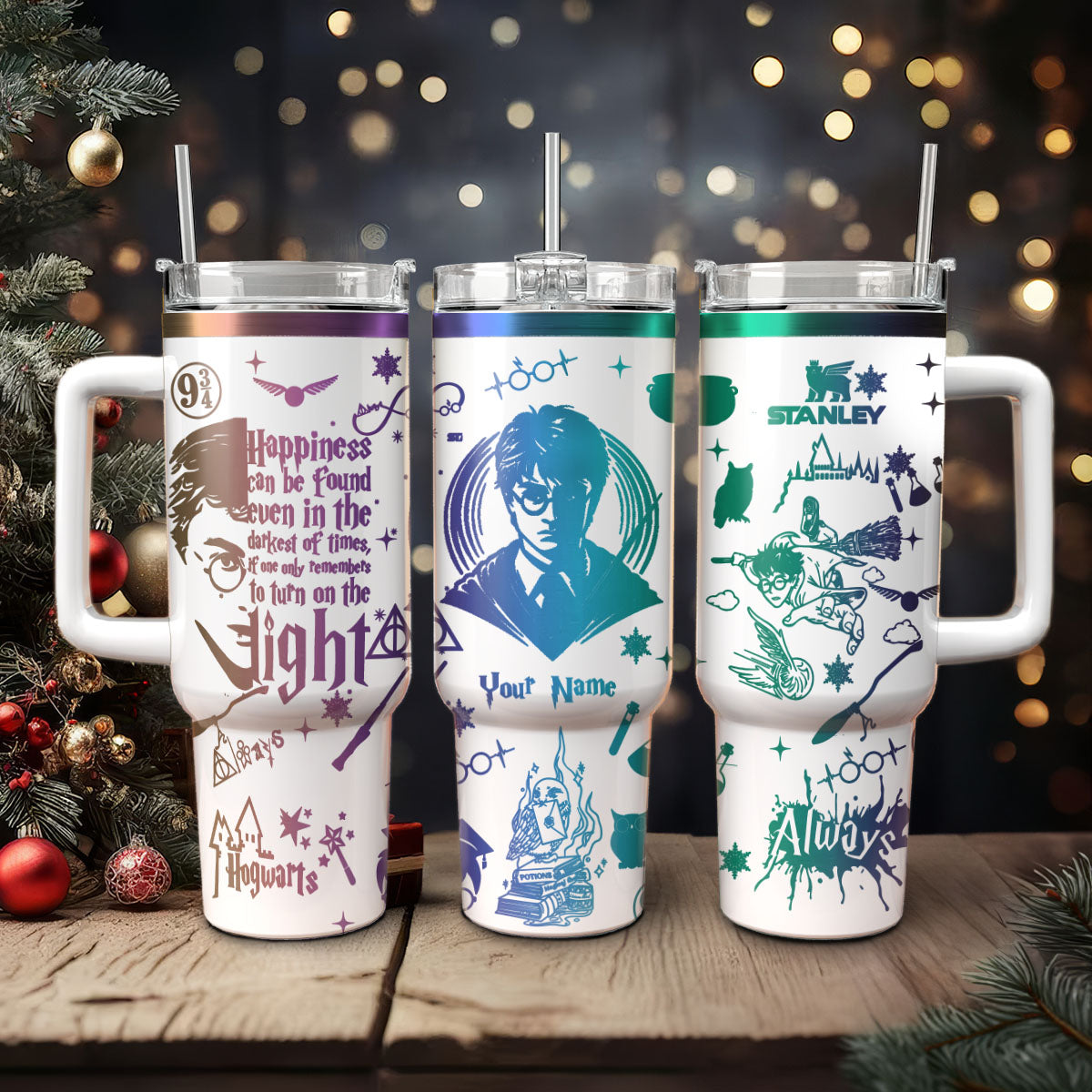 Harry Potter Movies Custom Stanley Cup 40 oz 30 oz Tumbler With HandleTVC2301431