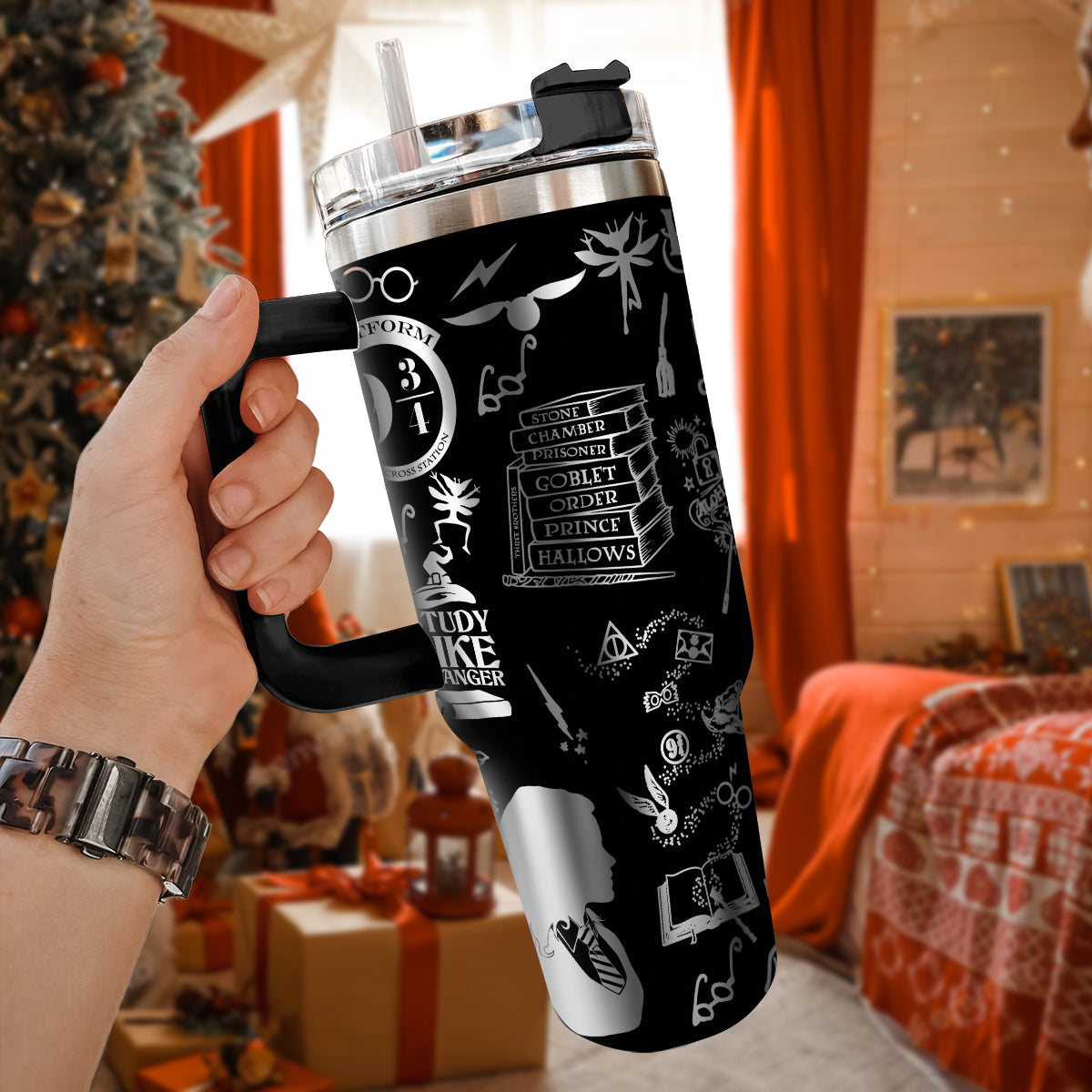 Harry Potter Movies Custom Stanley Cup 40 oz 30 oz Tumbler With HandleTVC2301432