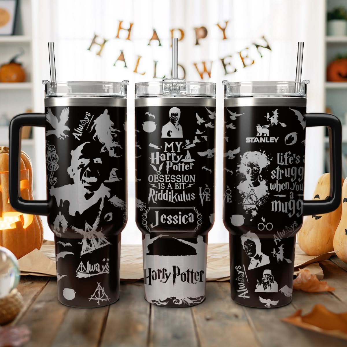 Harry Potter Movies Custom Stanley Cup 40 oz 30 oz Tumbler With HandleTVC2301433