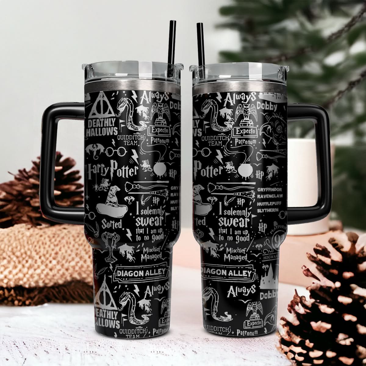 Harry Potter Movies Custom Stanley Cup 40 oz 30 oz Tumbler With HandleTVC2301433
