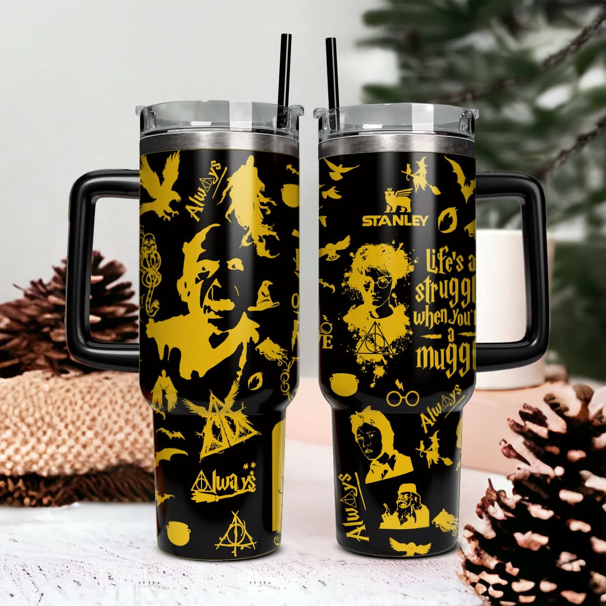 Harry Potter Movies Custom Stanley Cup 40 oz 30 oz Tumbler With HandleTVC2301433