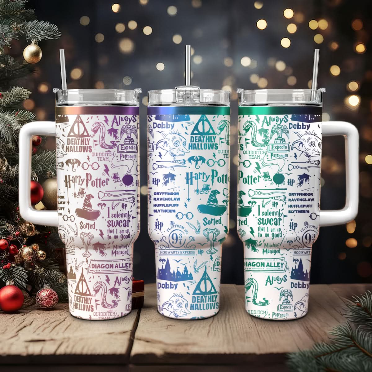 Harry Potter Movies Custom Stanley Cup 40 oz 30 oz Tumbler With HandleTVC2301433