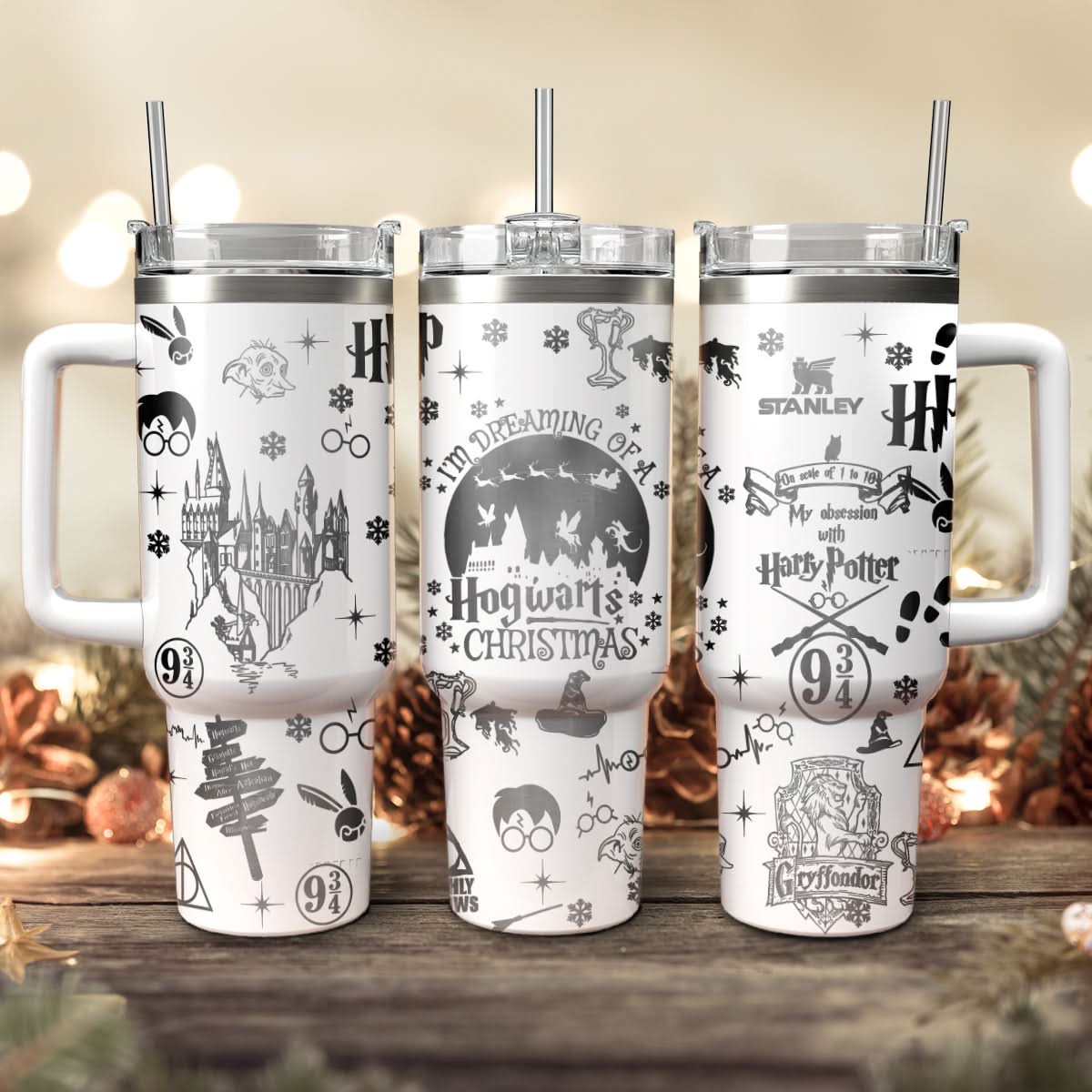 Harry Potter Movies Custom Stanley Cup 40 oz 30 oz Tumbler With HandleTVC2301436