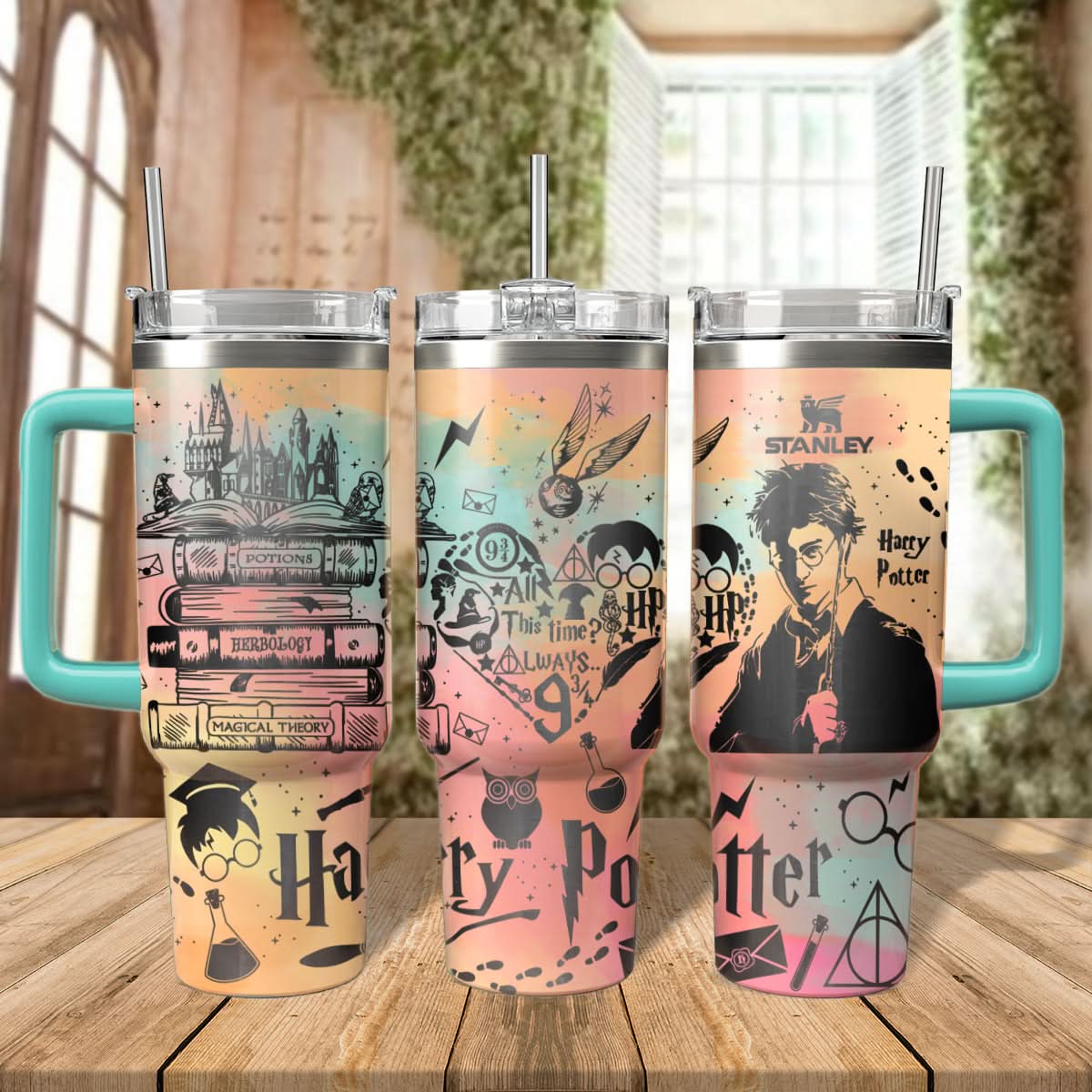 Harry Potter Movies Custom Stanley Cup 40 oz 30 oz Tumbler With HandleTVC2301475