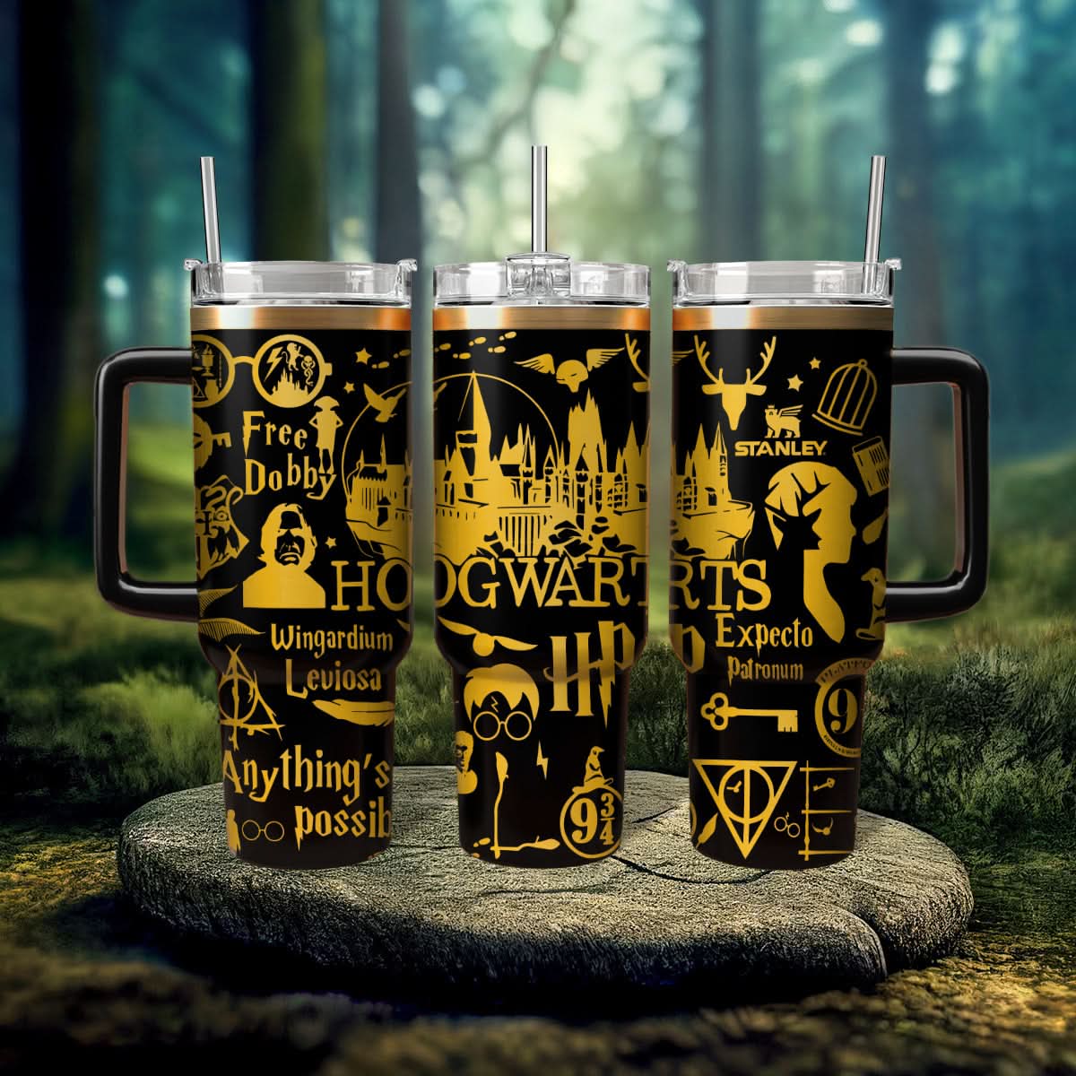 Harry Potter Movies Custom Stanley Cup 40 oz 30 oz Tumbler With HandleTVC2301475