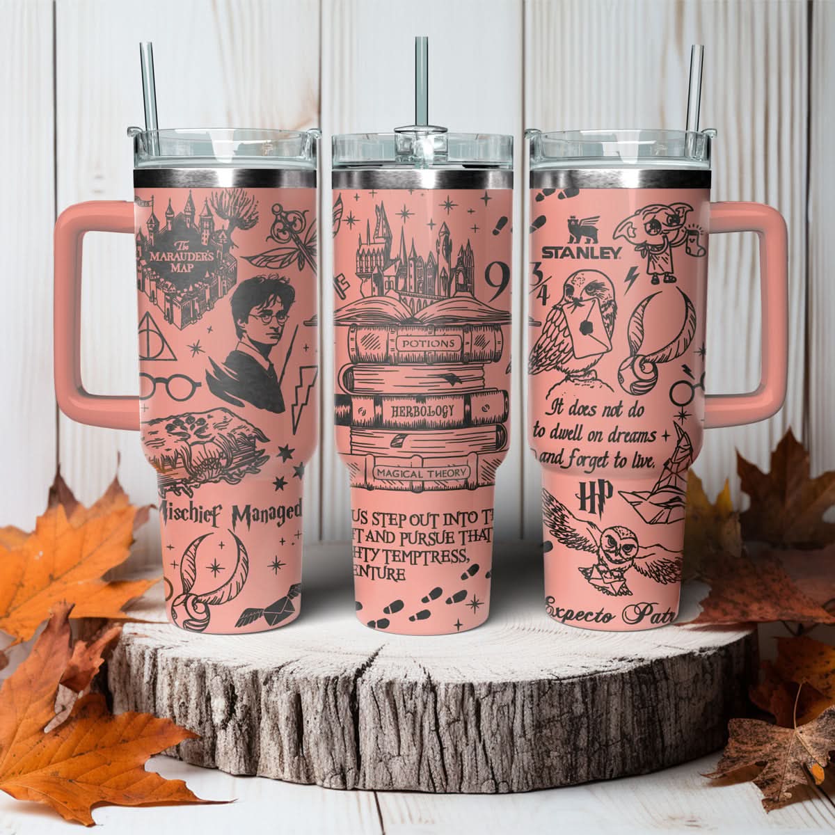 Harry Potter Movies Custom Stanley Cup 40 oz 30 oz Tumbler With HandleTVC2301475