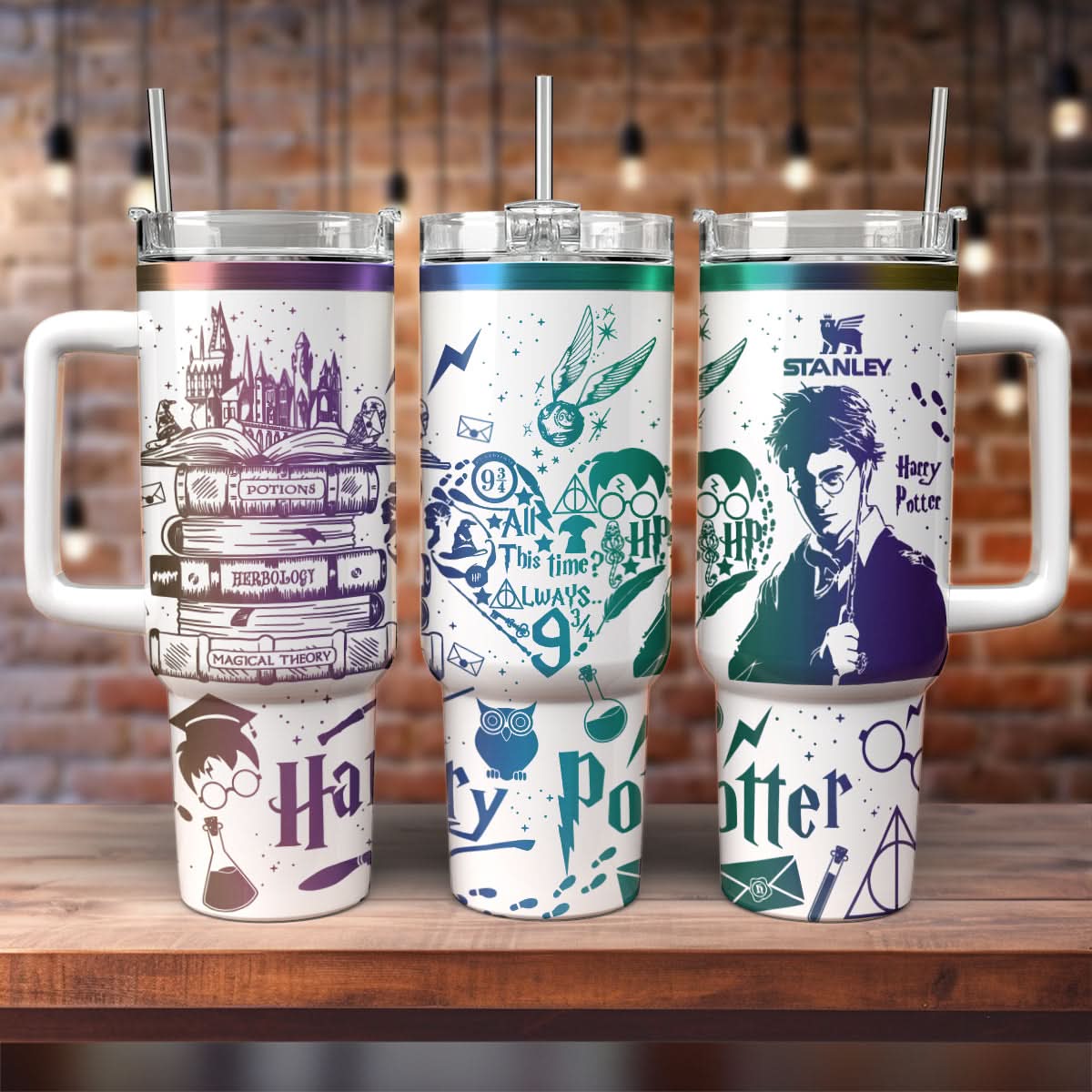 Harry Potter Movies Custom Stanley Cup 40 oz 30 oz Tumbler With HandleTVC2301475