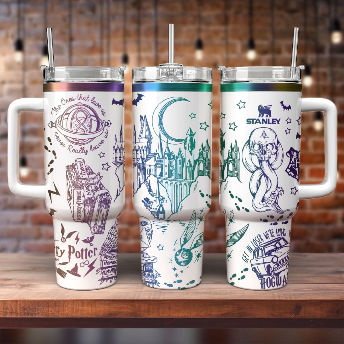 Harry Potter Movies Custom Stanley Cup 40 oz 30 oz Tumbler With HandleTVC2301476