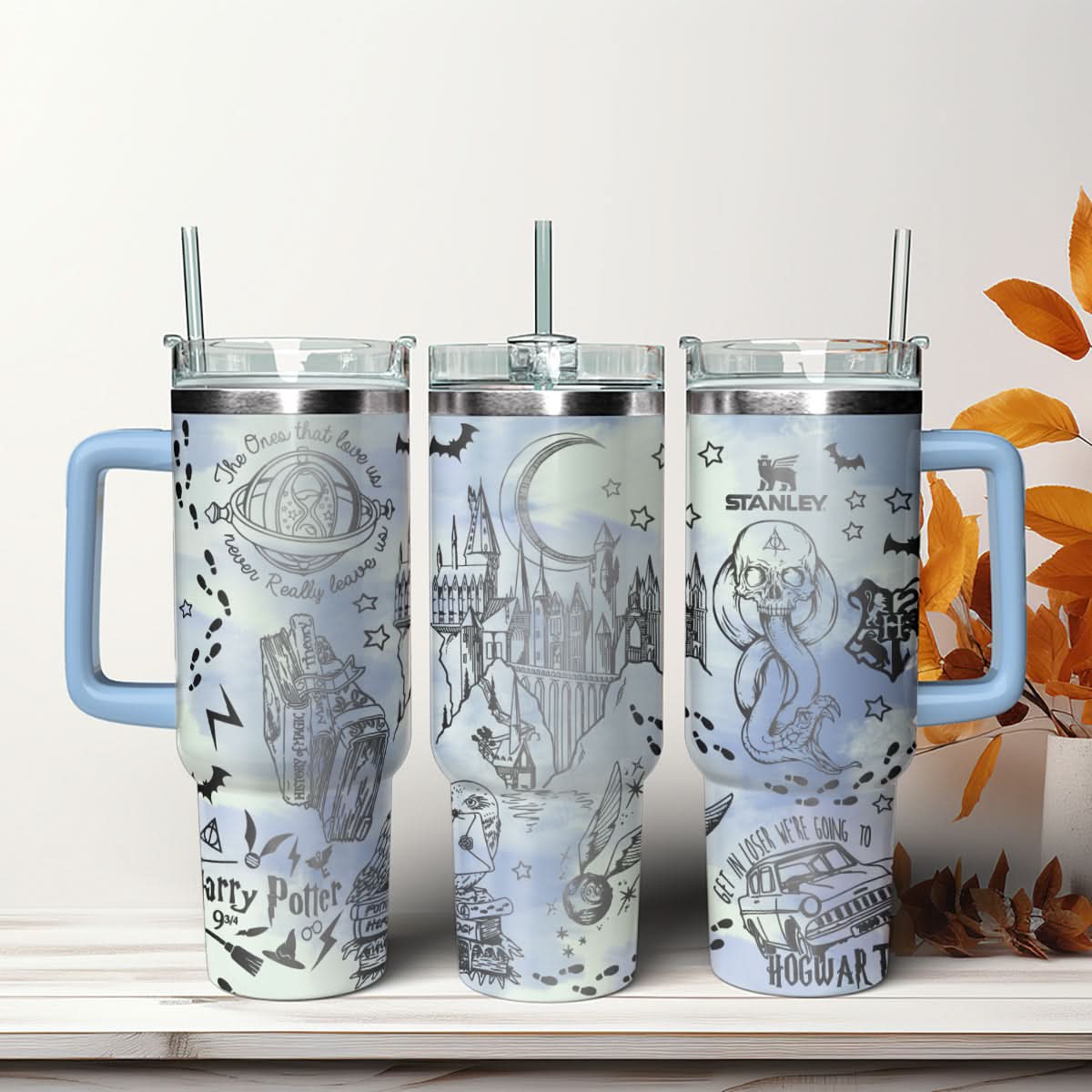 Harry Potter Movies Custom Stanley Cup 40 oz 30 oz Tumbler With HandleTVC2301476