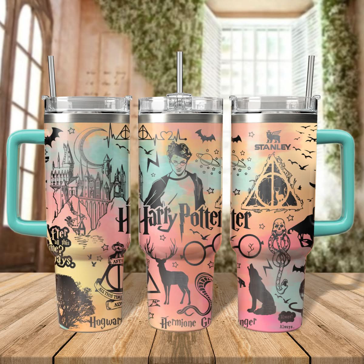 Harry Potter Movies Custom Stanley Cup 40 oz 30 oz Tumbler With HandleTVC2301477