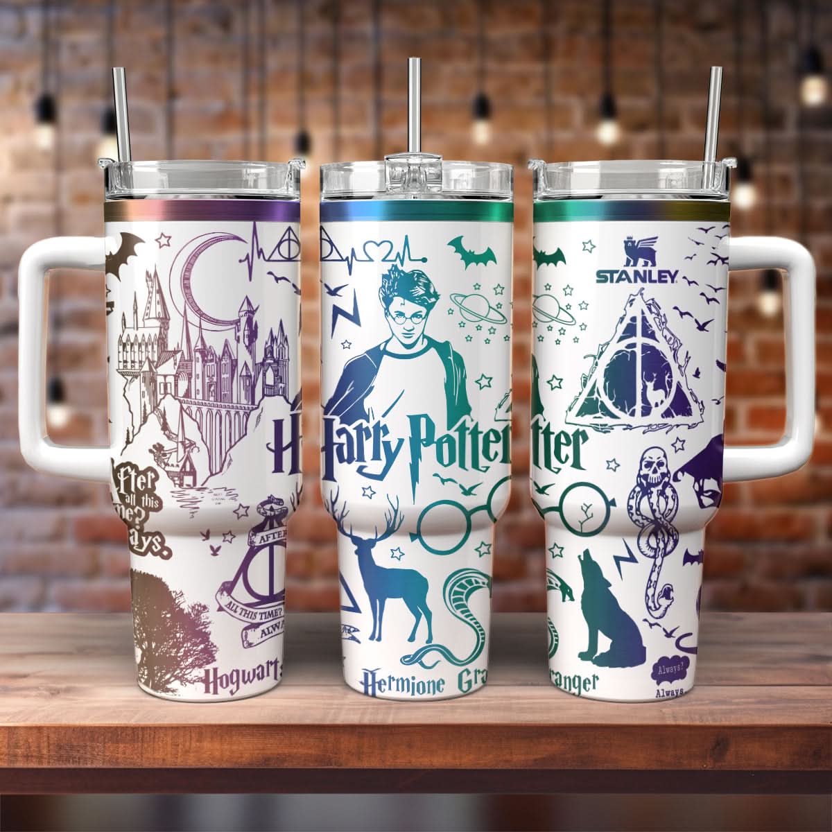Harry Potter Movies Custom Stanley Cup 40 oz 30 oz Tumbler With HandleTVC2301477