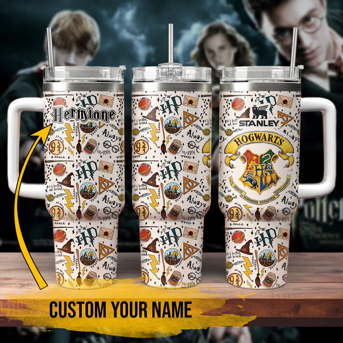Harry Potter Movies Custom Stanley Cup 40 oz 30 oz Tumbler With HandleTVC2301481