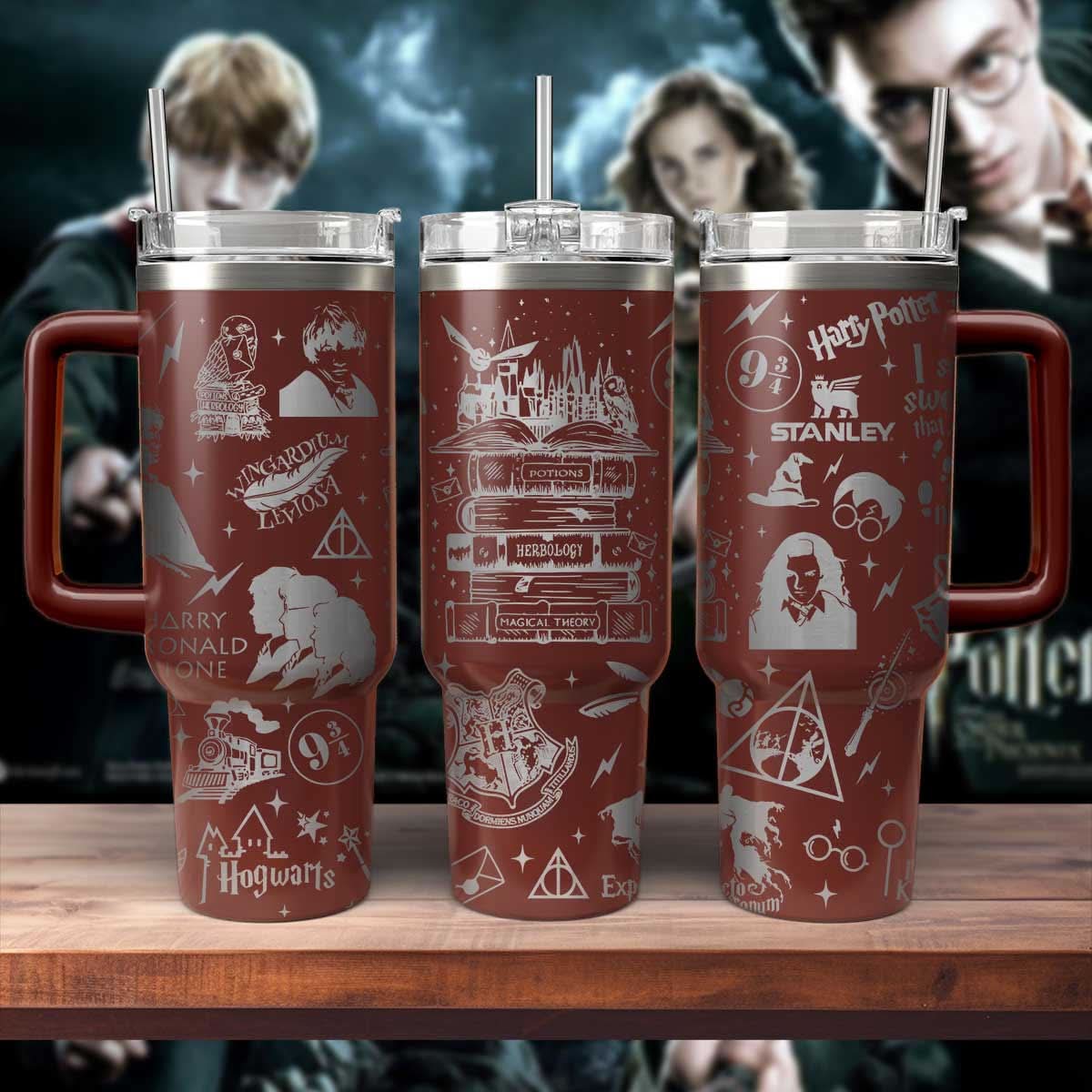 Harry Potter Movies Custom Stanley Cup 40 oz 30 oz Tumbler With HandleTVC2301482