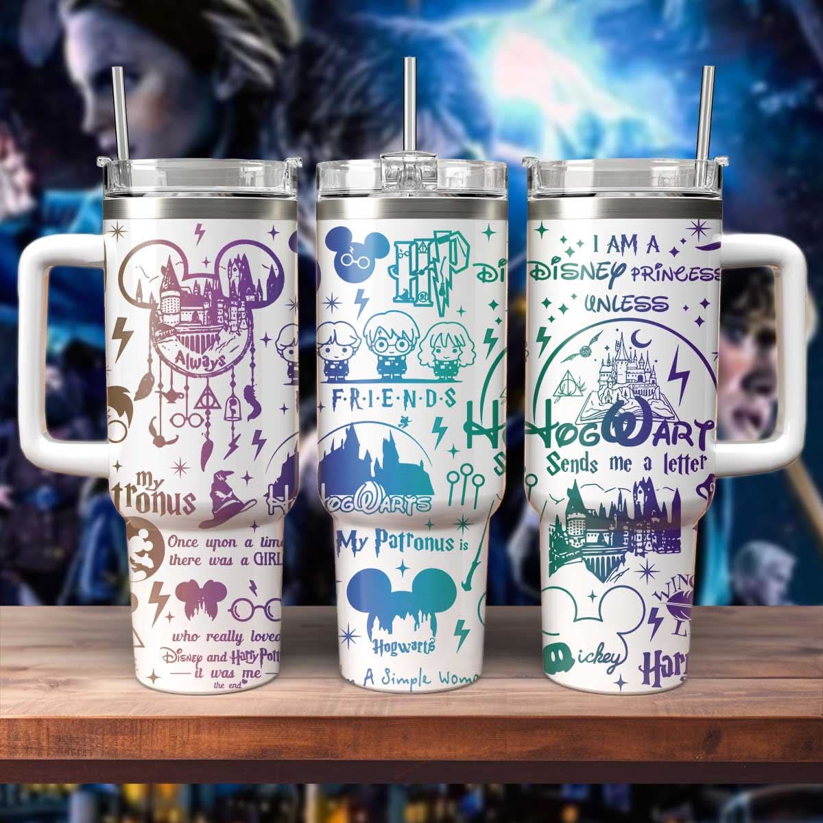 Harry Potter Movies Custom Stanley Cup 40 oz 30 oz Tumbler With HandleTVC2301482